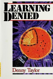 Cover of: Learning denied