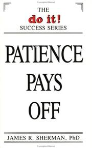 Cover of: Patience Pays Off