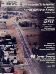 Cover of: Environmental assessment for NH002(110) north Reserve street control no. 2445