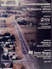 Cover of: Environmental assessment for NH002(110) north Reserve street control no. 2445 by Montana. Dept. of Transportation