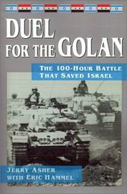 Cover of: Duel for the Golan by Jerry Asher