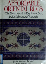 Cover of: AFFORDABLE ORIENTAL RUGS