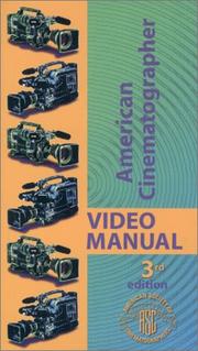 Cover of: American Cinematographer Video Manual