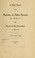 Cover of: Brief sketch of the ancestry of Alden Spooner, late of Brooklyn, L.I.