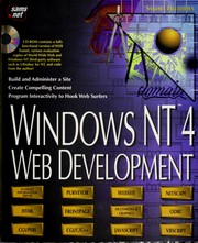 Cover of: Windows NT 4 Web development by Sanjaya Hettihewa