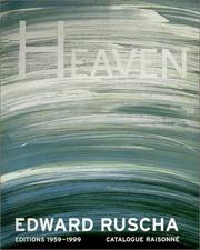Cover of: Edward Ruscha: editions, 1959-1999 : catalogue raisonné