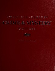 Cover of: Twentieth-century crime and mystery writers