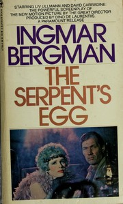 Cover of: The serpent's egg by Ingmar Bergman