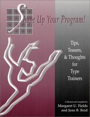 Cover of: Shape Up Your Program by 