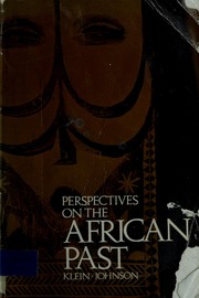 Cover of: Perspectives on the African past.