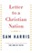 Cover of: Letter to a Christian Nation