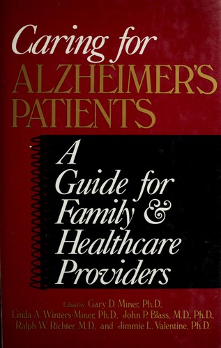 cover of Caring for Alzheimer's patients