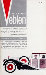 Cover of: The portable Veblen by Thorstein Veblen