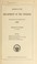 Cover of: Reports of the Department of the Interior for the fiscal year ended June 30, 1908