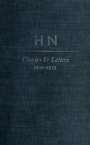 Cover of: Diaries and letters by Harold Nicolson