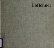 Cover of: Hoflehner by Rudolf Hoflehner