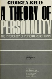 Cover of: A theory of personality by George Alexander Kelly