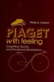 Cover of: Piaget: With Feeling  by Philip A. Cowan