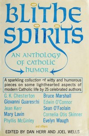 Cover of: Blithe spirits: an anthology of Catholic humor