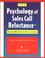 Cover of: The Psychology of Sales Call Reluctance