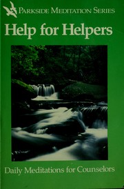 Cover of: Help for helpers by 