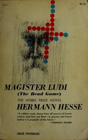 Cover of: Magister Ludi.