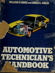 Cover of: Automotive technician's handbook by Crouse, William Harry