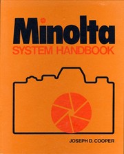Minolta system handbook by Joseph D. Cooper