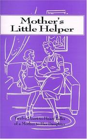 Cover of: Mothers Little Helper: 12 Heart to Heart Talks