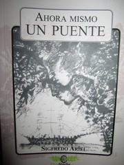 Cover of: Ahora mismo un puente