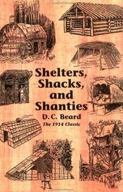 Cover of: Shelters, Shacks, and Shanties by Daniel Carter Beard