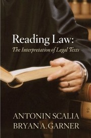 Cover of: Reading Law by 