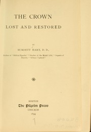 Cover of: The crown lost and restored