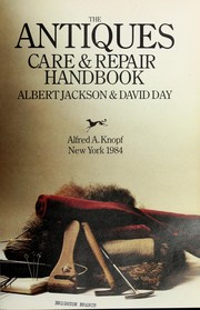 Cover of: The antiques care & repair handbook