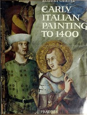 Cover of: Early Italian painting to 1400.