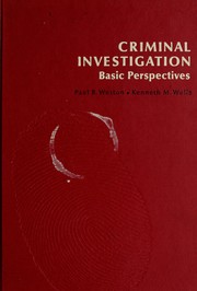 Cover of: Criminal investigation: basic perspectives