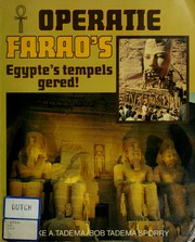 Cover of: Operatie Farao's: Egypte's tempels gered!
