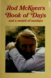 Cover of: Rod McKuen's Book of days and a month of Sundays