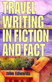 Cover of: Travel writing in fiction & fact