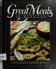 Cover of: Late-night supper menus