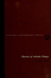 Cover of: Theories of attitude change