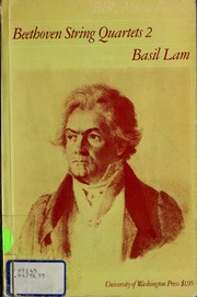 Cover of: Beethoven string quartets by Basil Lam