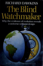 Cover of: The Blind Watchmaker by Richard Dawkins