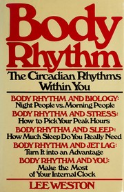 Cover of: Body rhythm: the circadian rhythms within you