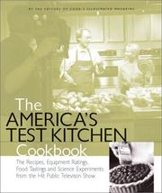 Cover of: The America's Test Kitchen Cookbook