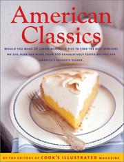 Cover of: The best recipe: American classics