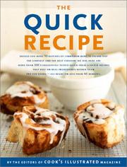 Cover of: The quick recipe