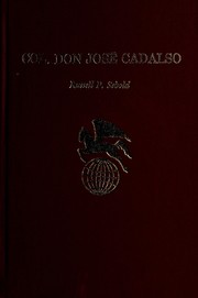 Cover of: Colonel Don José Cadalso