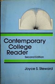 Cover of: Contemporary college reader