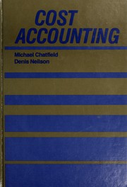 Cover of: Cost accounting by Michael Chatfield